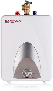 CAMPLUX Electric powered Mini Tank Drinking water Heater 2.5 Gallons (ME25), Eradicate Time for Hot H2o – Shelf, Wall or Flooring Mounted
